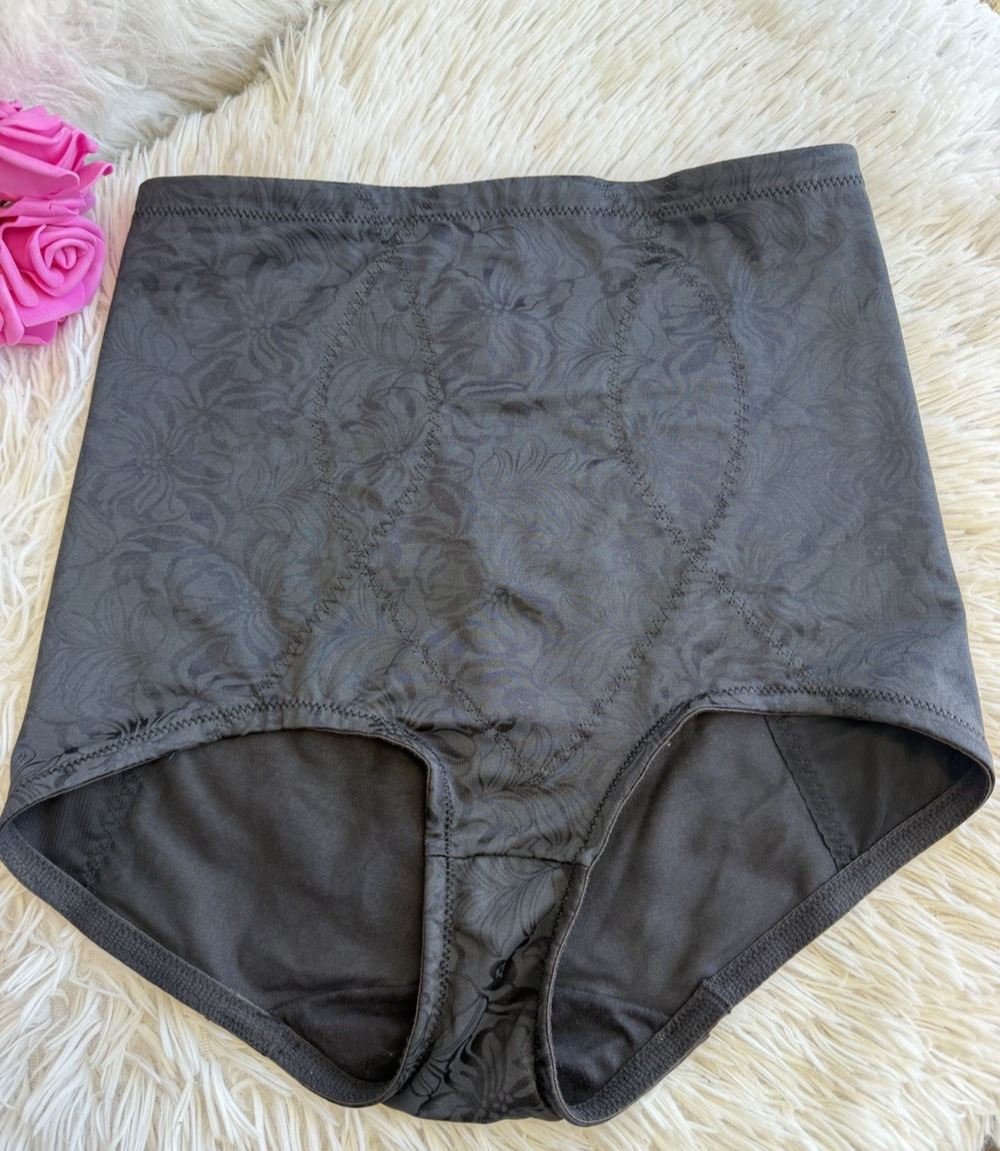 Shapewear Body Shaper Waist Snatcher Tummy Panties Black Sz XL Maidenform 15763